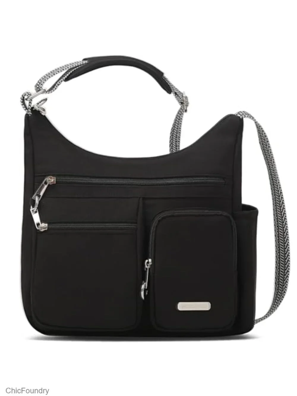 Anti Theft Crossbody Bag for Women, Waterproof Nylon Travel Purse with RFID